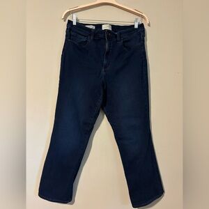 UNIVERSAL THREAD - Dark Blue High Rise Ankle Boot Cut Jeans - size 17